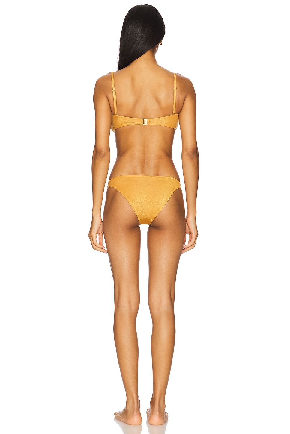 Lucky Bandeau Flower Bikini Set - Thumbnail 4