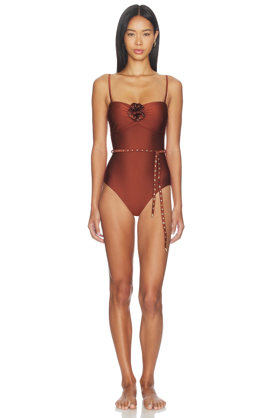 Indra Studded Flower One Piece - thumbnail 3