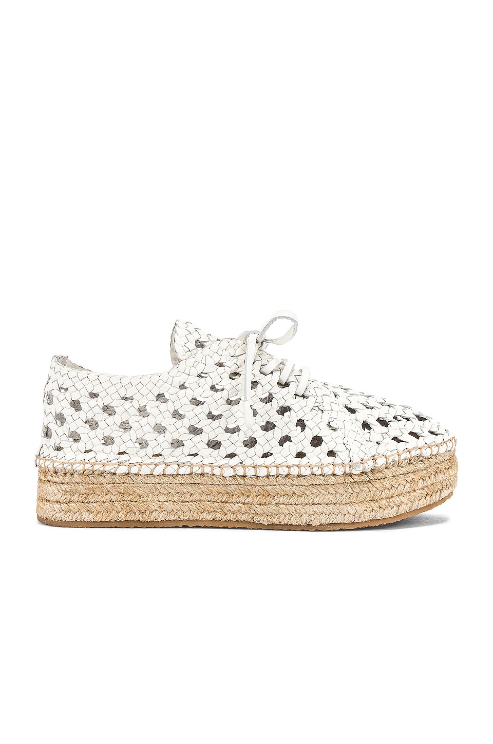 woven leather espadrilles