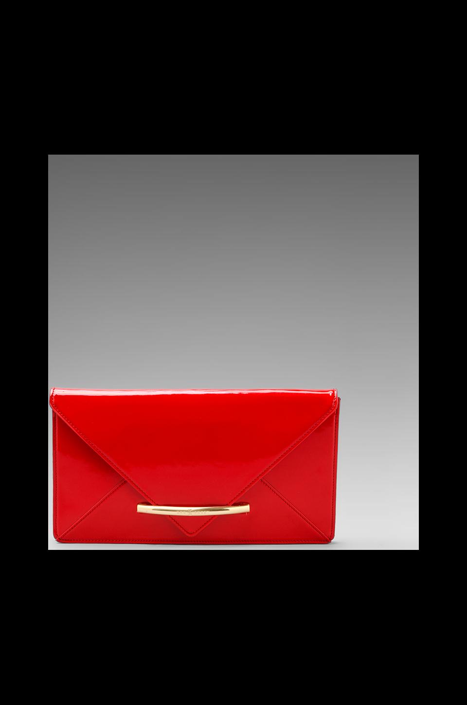 Z Spoke by Zac Posen Marlene Oversized Clutch in Poppy