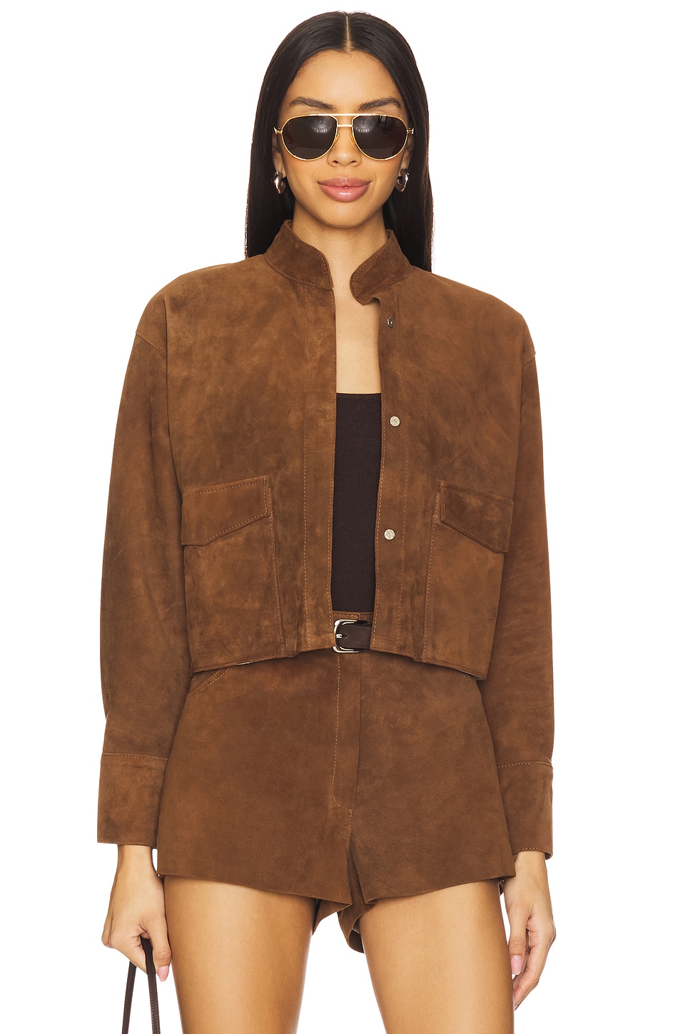 revolve suede jacket