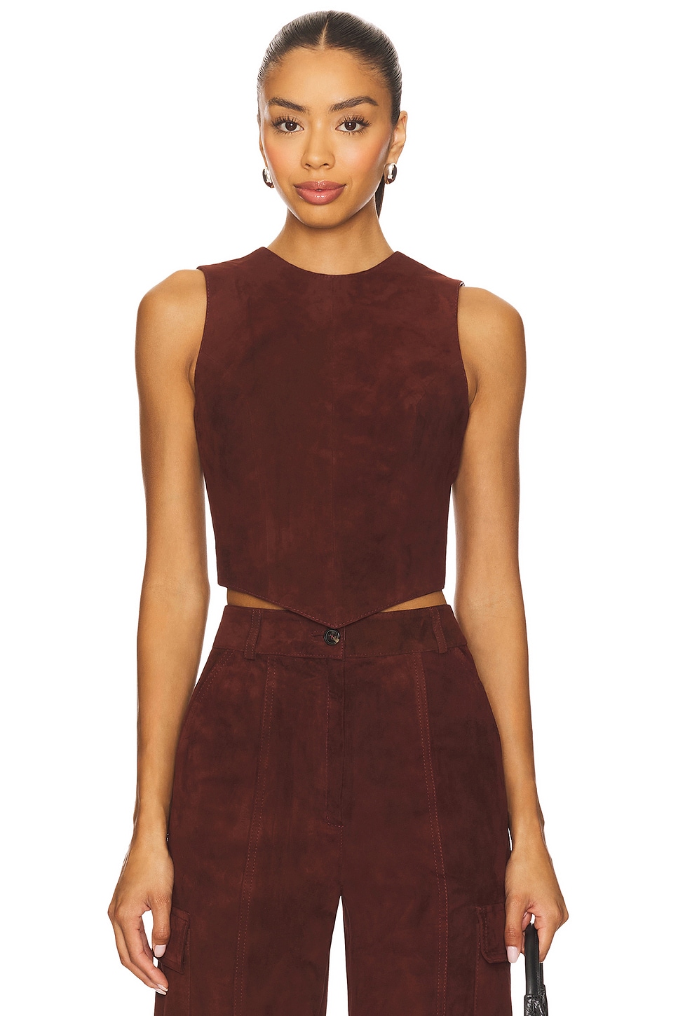 ZUT - Sammy Suede Top | Plush