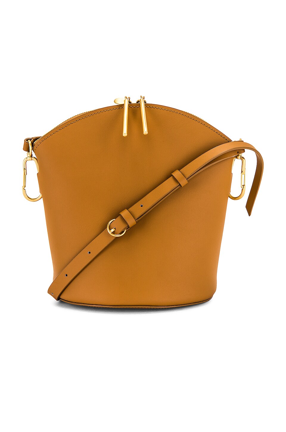 zip top shoulder bag