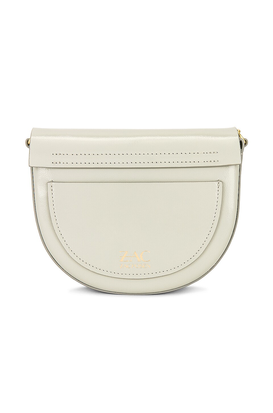 Zac Zac Posen Belay Mini Saddle Crossbody Bag in Moonlight