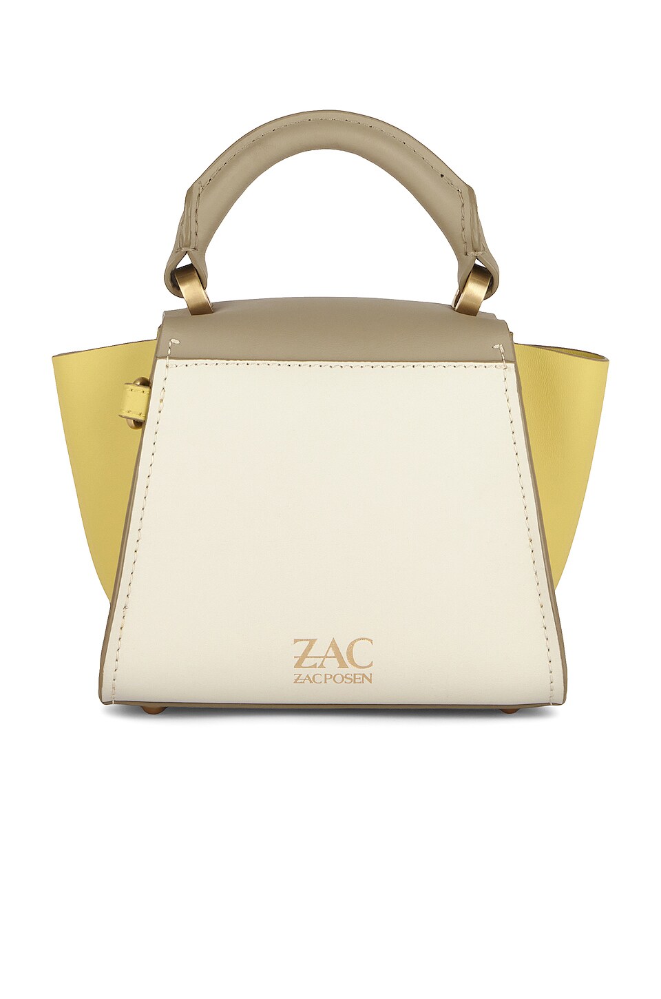 Zac Zac Posen Eartha Mini Top Handle Crossbody Bag in Smoke Ember