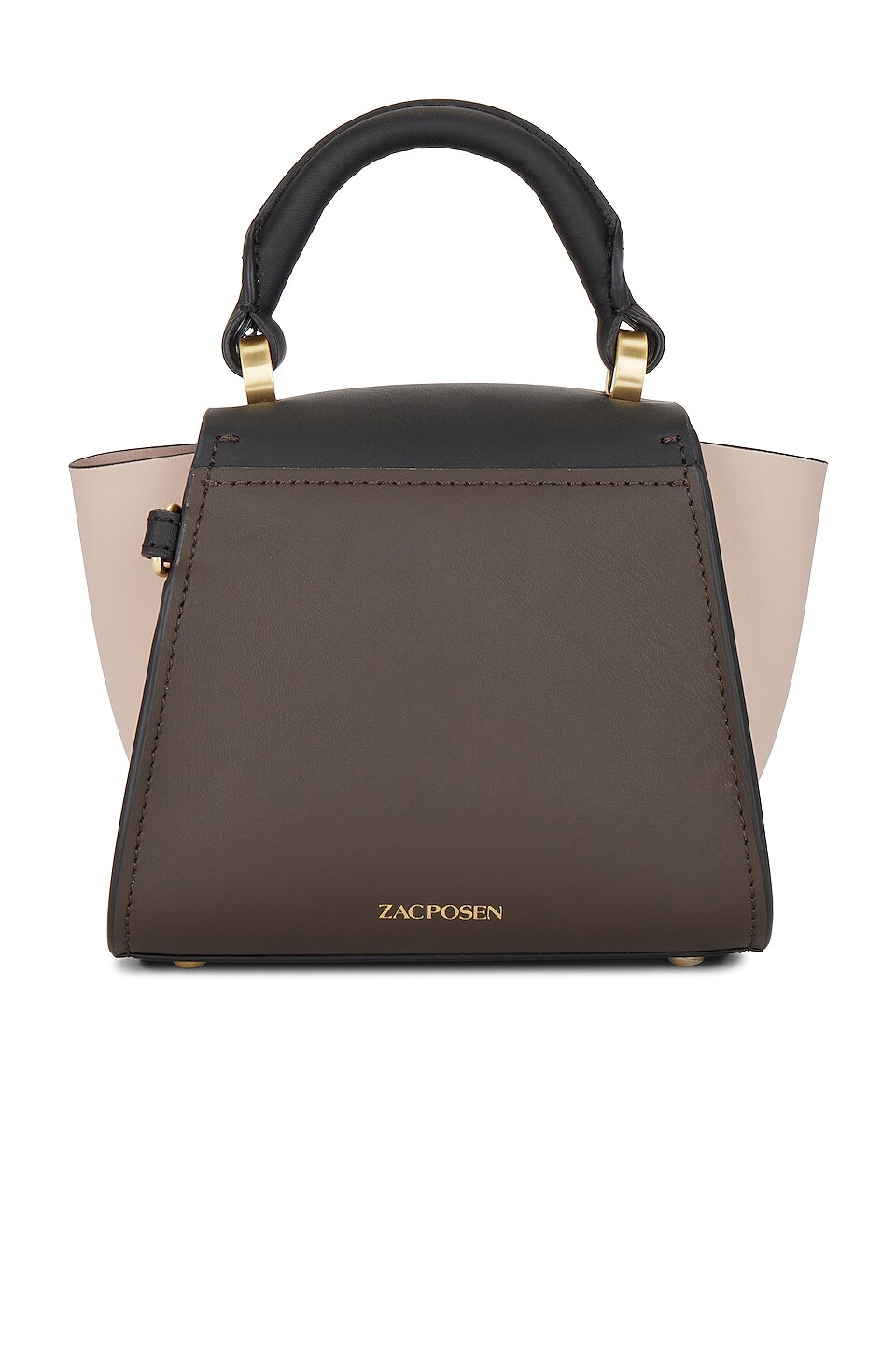 Zac Zac Posen Eartha Mini Top Handle Crossbody in Oak