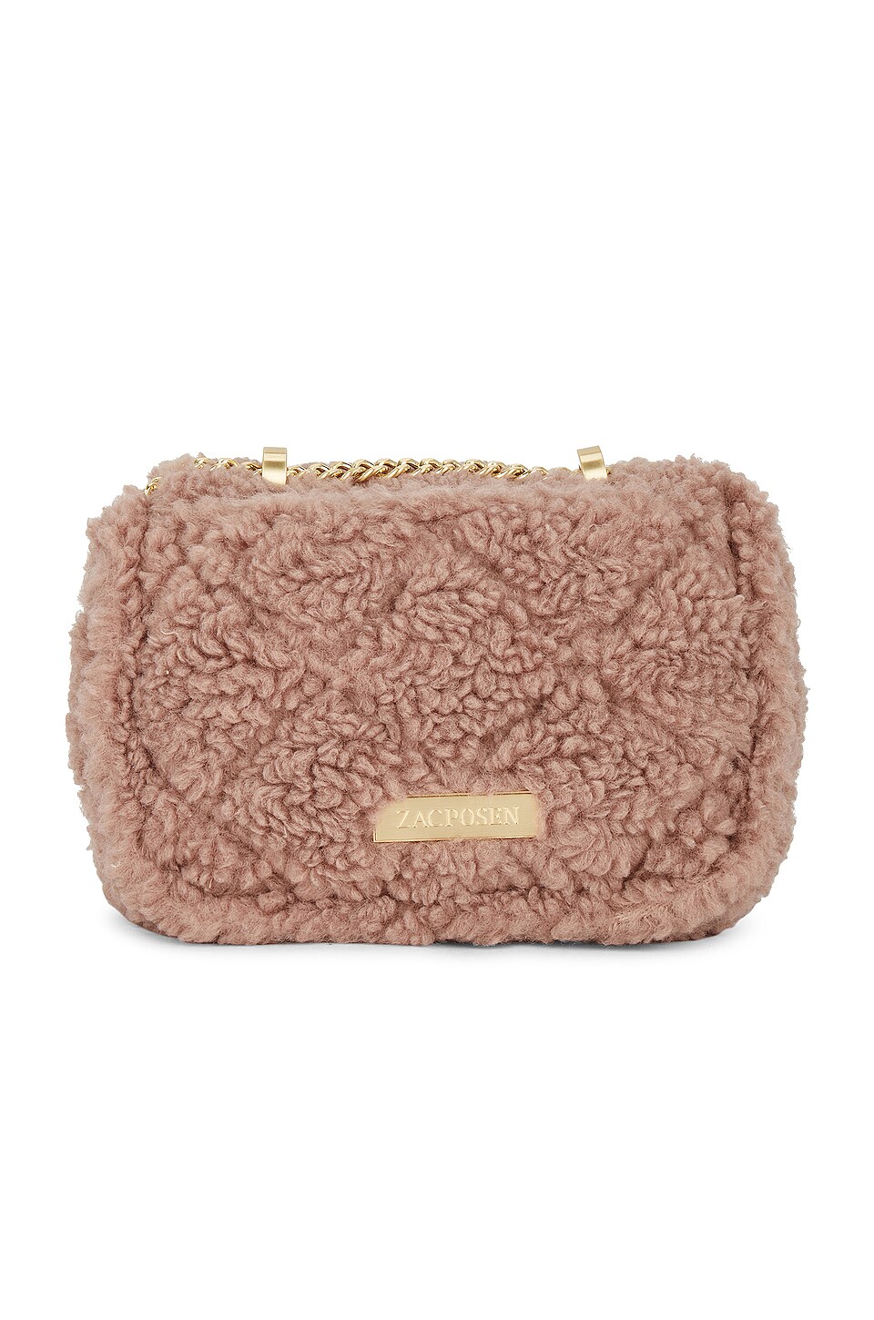 Zac Zac Posen Soft Earthette Mini Chain Shoulder in Antler