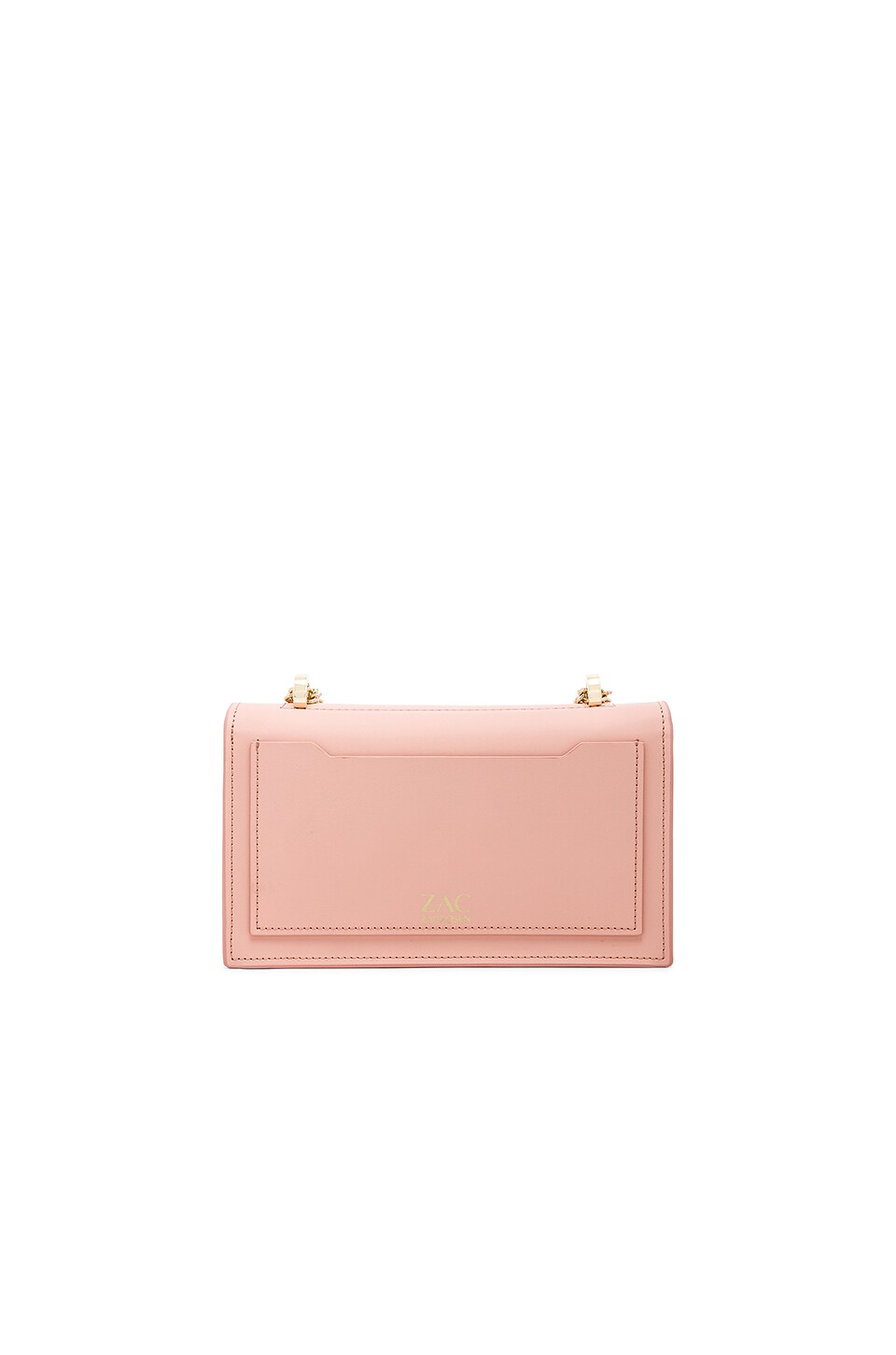 Zac Zac Posen Earthette Accordion Shoulder Bag in Rose