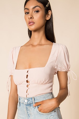 Rosa Button Up Top