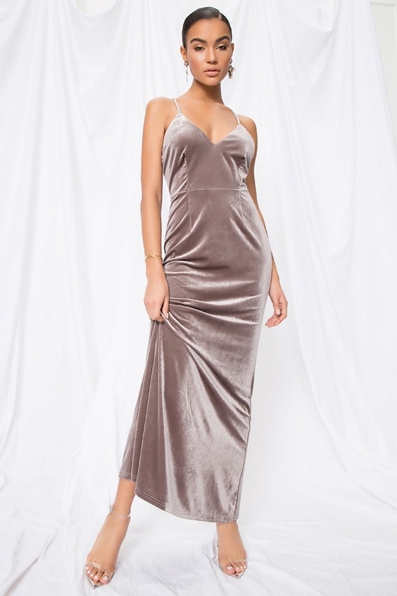 Image 1 of Jessa Maxi Dress in Grey