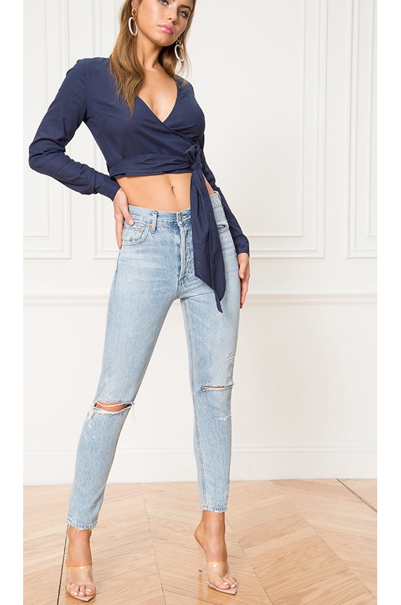 agolde jamie high rise classic jeans