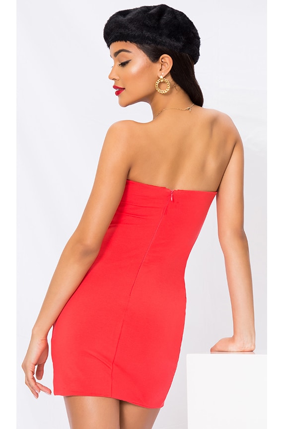 Kiera best sale strapless dress