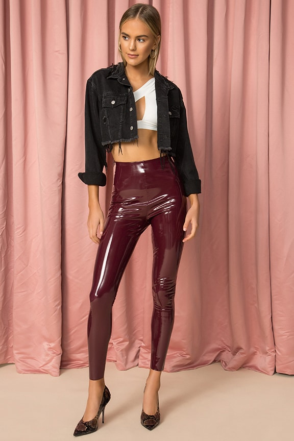 Commando Patent Leggings | superdown