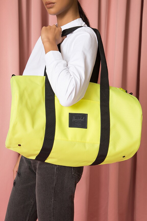 Image 1 of Sutton Mid Volume Duffle Bag in Highlight & Black