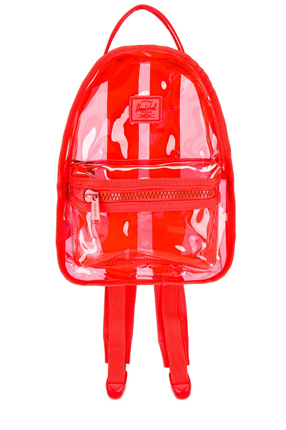 Image 1 of Nova Mini Backpack in Hot Coral