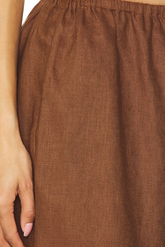Shop Lovers & Friends Asa Easy Pant In Chocolate