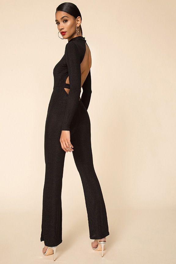 Superdown Nissa Open Back Jumpsuit | superdown