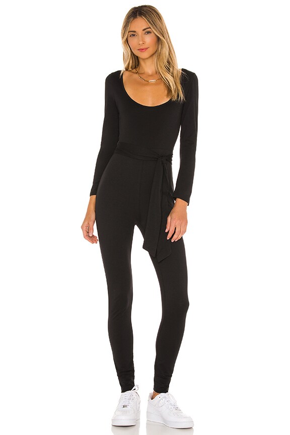 Image 1 of Sophia Jersey Jumpsuit in Black