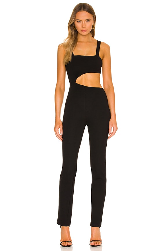 Image 1 of Brylee Cut Out Jumpsuit in Black