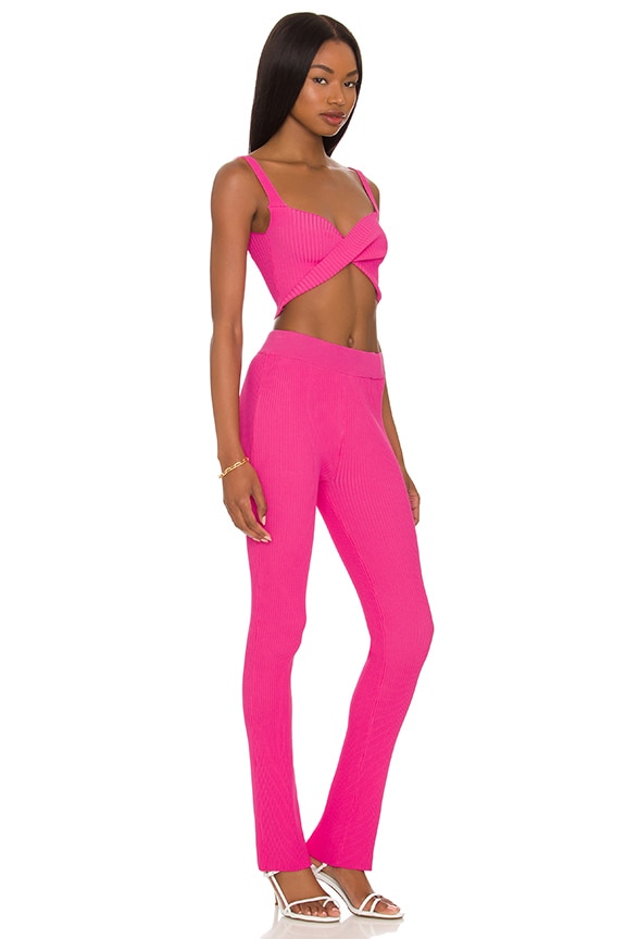 Shop Superdown Kourtney Pant Set In Pink