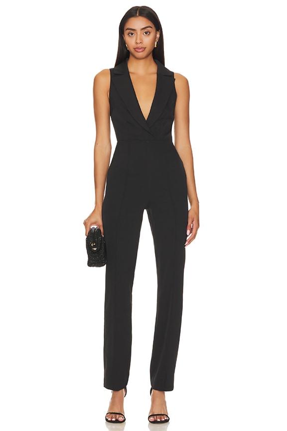 Superdown Rene Zip Front Jumpsuit