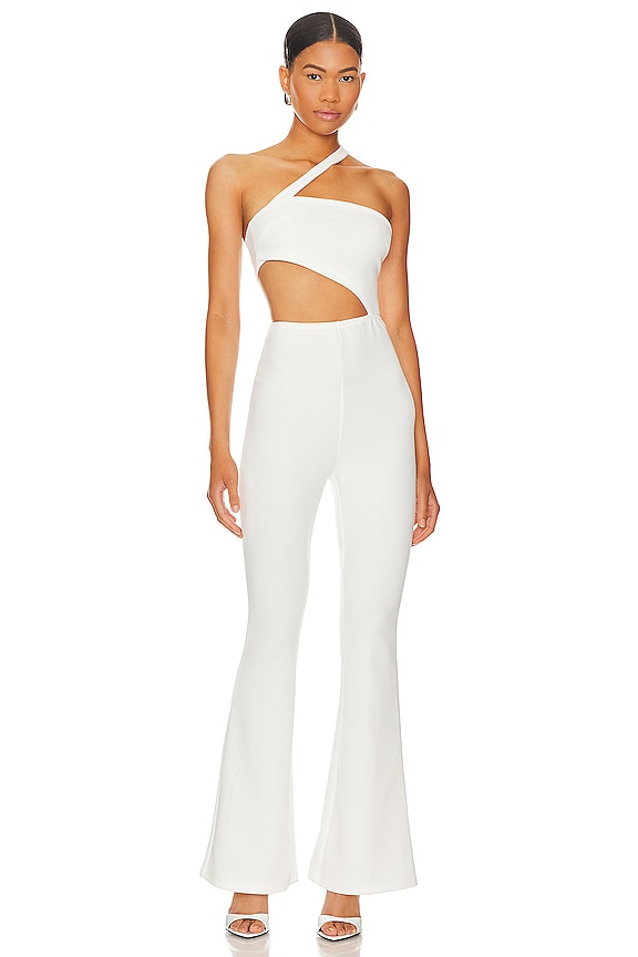 Image 1 of Emilie Cut Out Jumpsuit in White