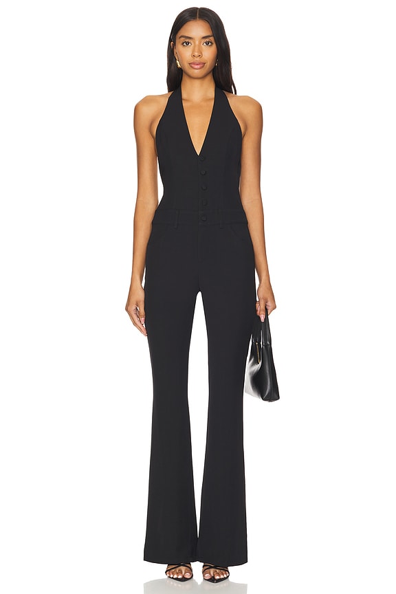 Image 1 of Johnalyn Low Back Jumpsuit in Black