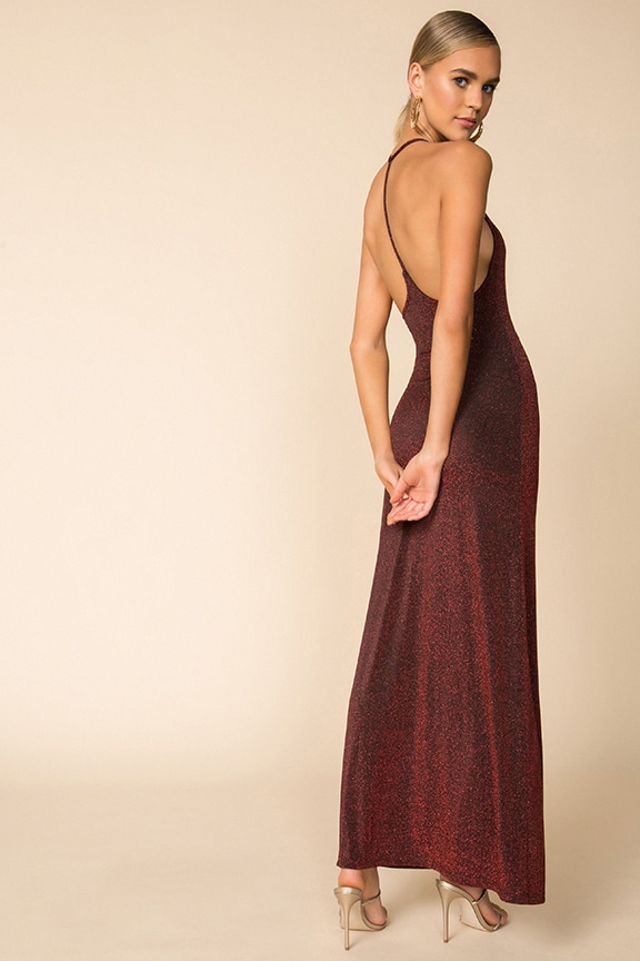 Image 1 of Nikie Maxi Dress in Red