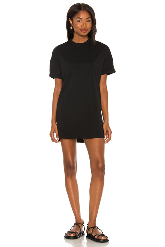 Image 1 of Ivy Tee Dress in Black