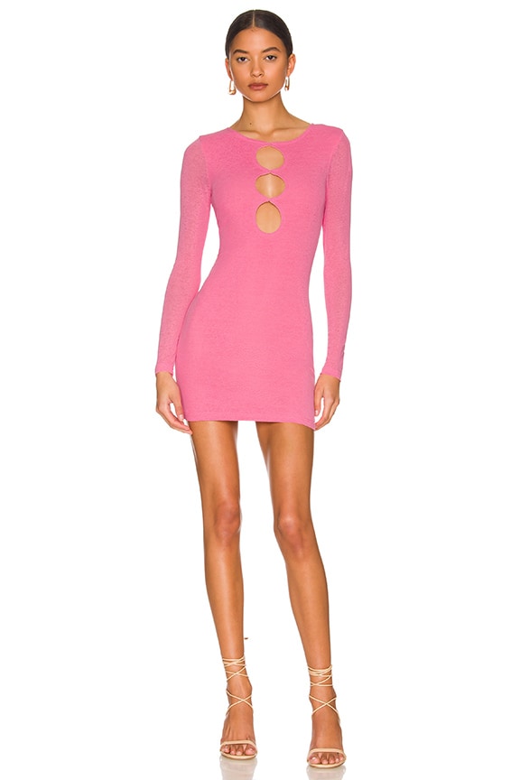 Image 1 of Pamela Cut Out Dress in Pink