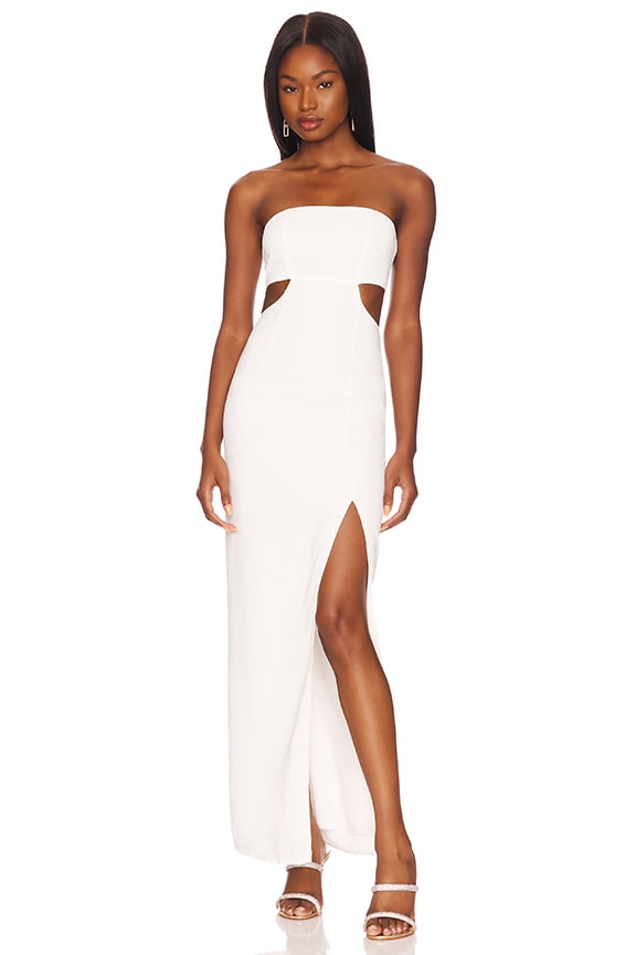 Image 1 of Paola Maxi Dress in White