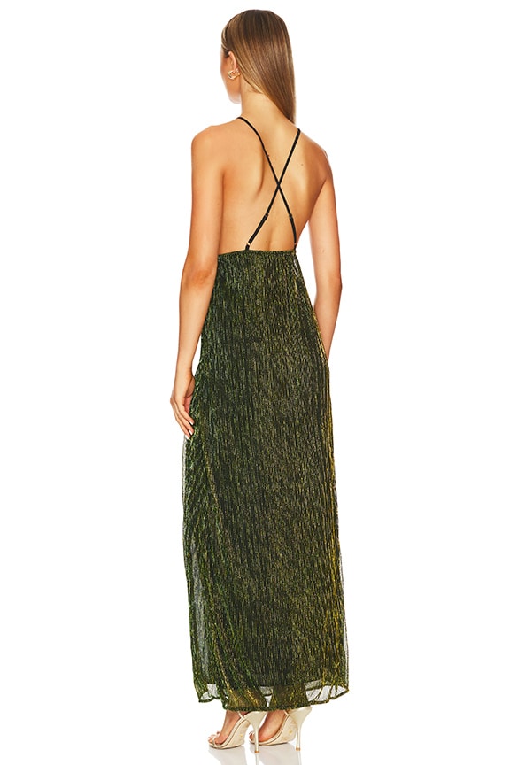 Hailee high shop slit maxi dress