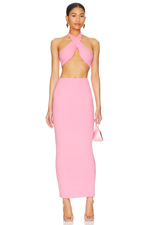 Image 1 of Kainda Skirt Set in Pink