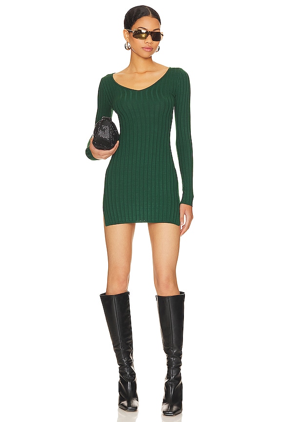 Image 1 of Melanie Mini Dress in Green