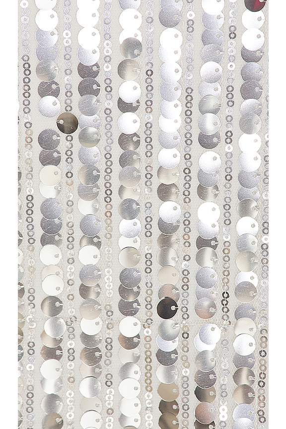 Superdown Midge Mini Dress In Silver