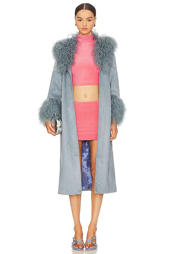 Superdown Jalina Skirt Set In Rose