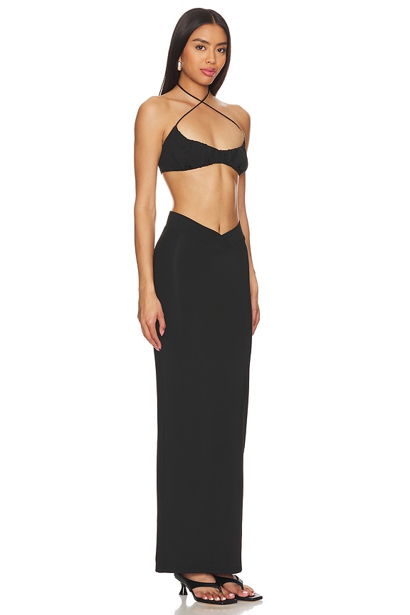 superdown Raquel Skirt Set in Black