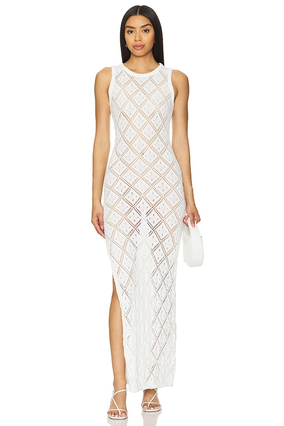 Image 1 of Melani Maxi Dress in White