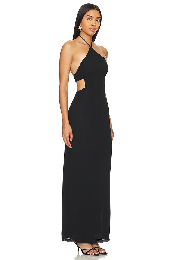 Superdown Marley Maxi Dress In Black