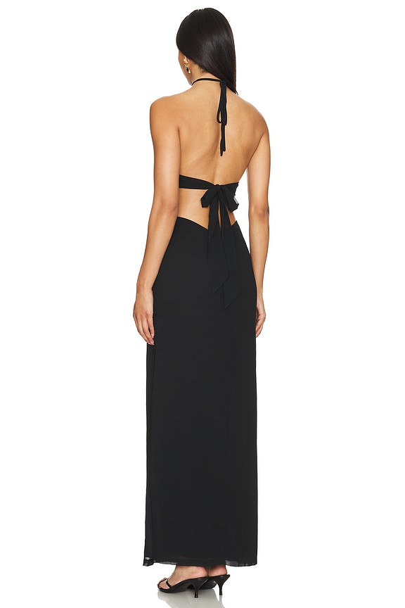 Superdown Marley Maxi Dress In Black