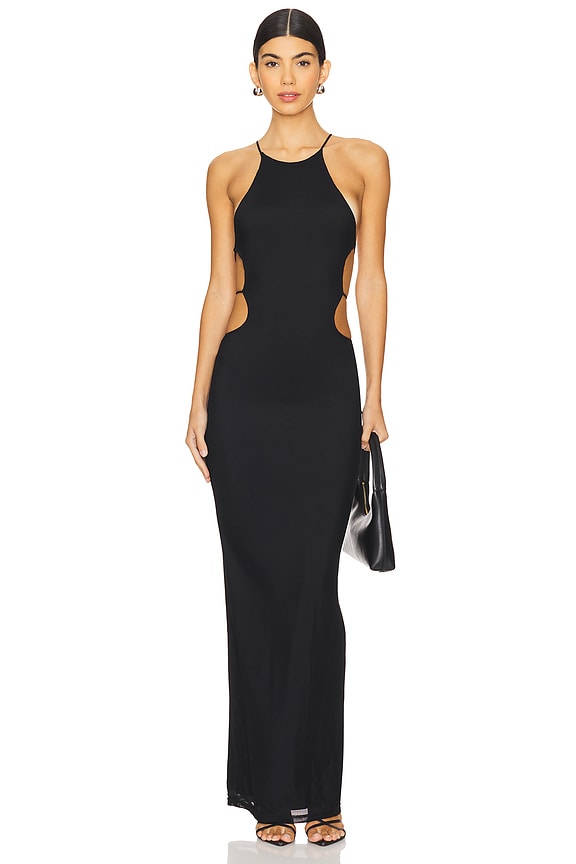 Image 1 of Rue Maxi Dress in Black