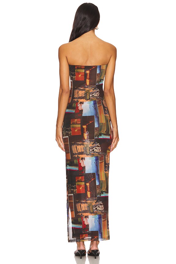 Superdown Estella Maxi Dress In Multi