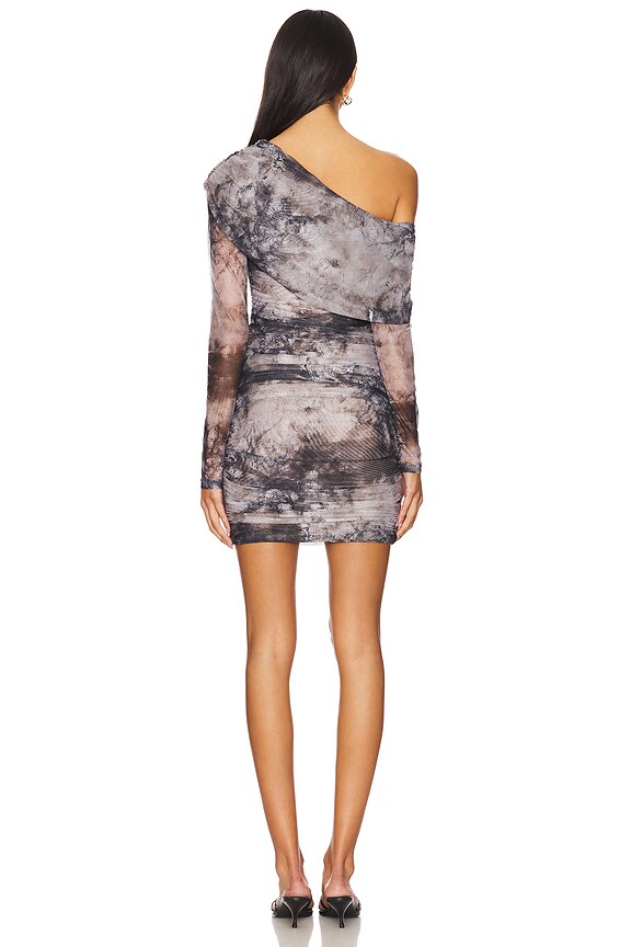 Superdown Amir Mini Dress In Grey