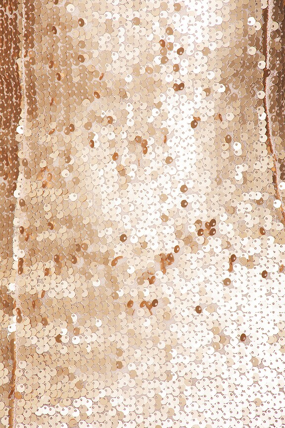 Superdown Sisely Maxi Dres In Champagne