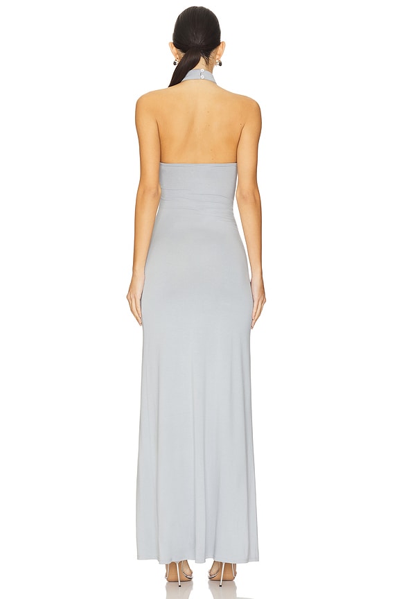 Superdown Lilliana Maxi Dress In Grey