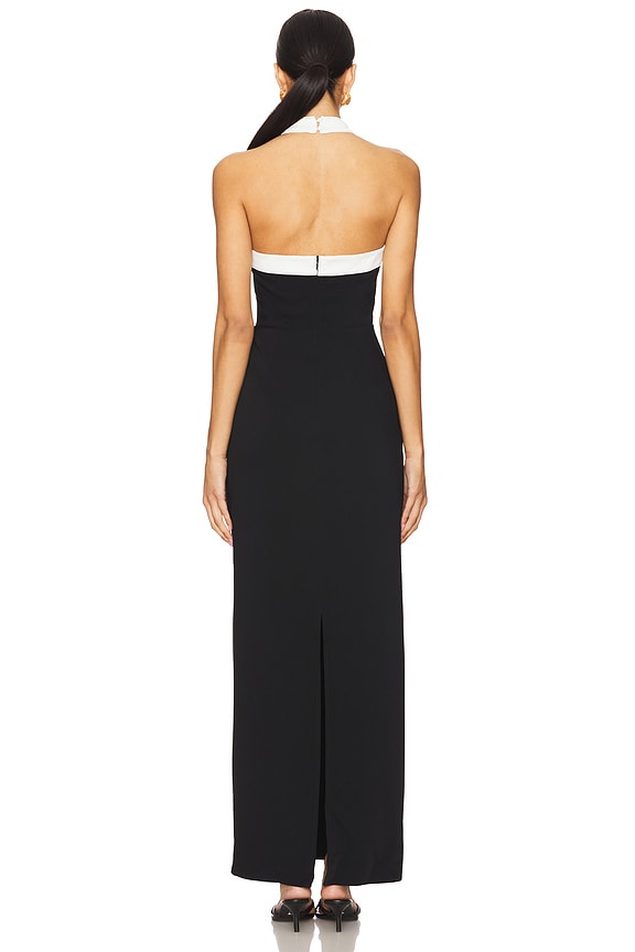 Superdown Laurien Cross Front Dress In Black