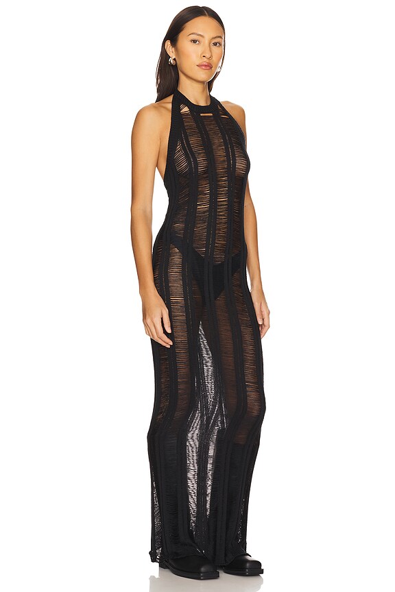 Superdown Micayla Maxi Dress In Black