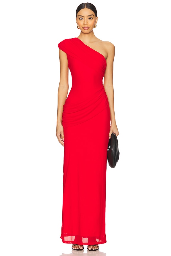 Image 1 of Fleur Maxi Dress in Red