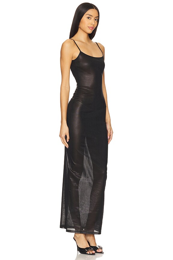 Superdown Danica Maxi Dress In Black