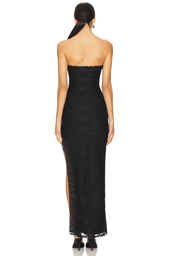 Superdown Lou Maxi Dress In Black